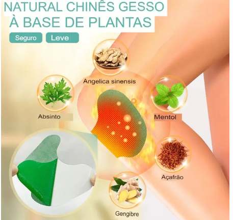Ingredientes naturais presentes nos adesivos